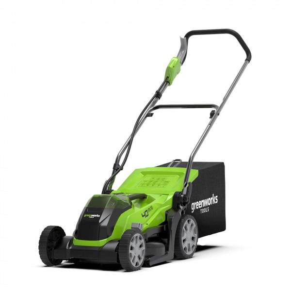 цена Аккумуляторная газонокосилка GreenWorks G40LM35 2501907