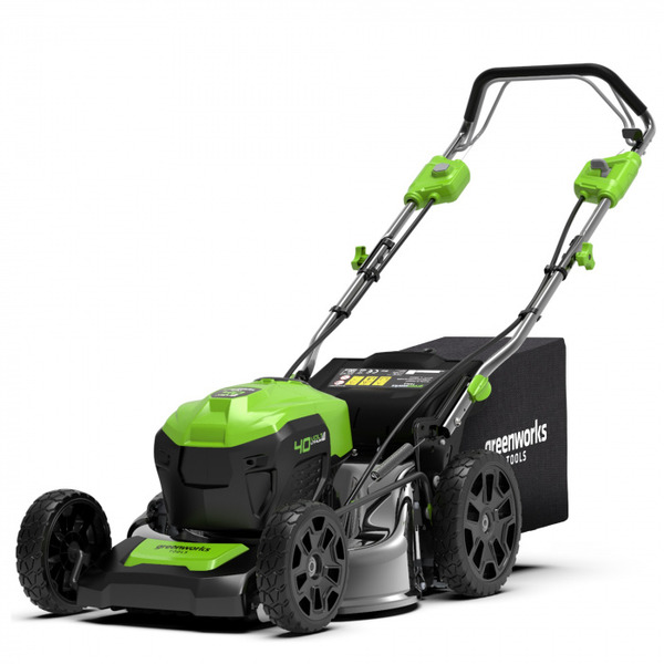 Аккумуляторная газонокосилка GreenWorks GD40LM46SP 2506807 цена и фото