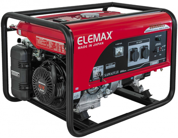 Генератор бензиновый Elemax SH 6500 EX-R (VS3)