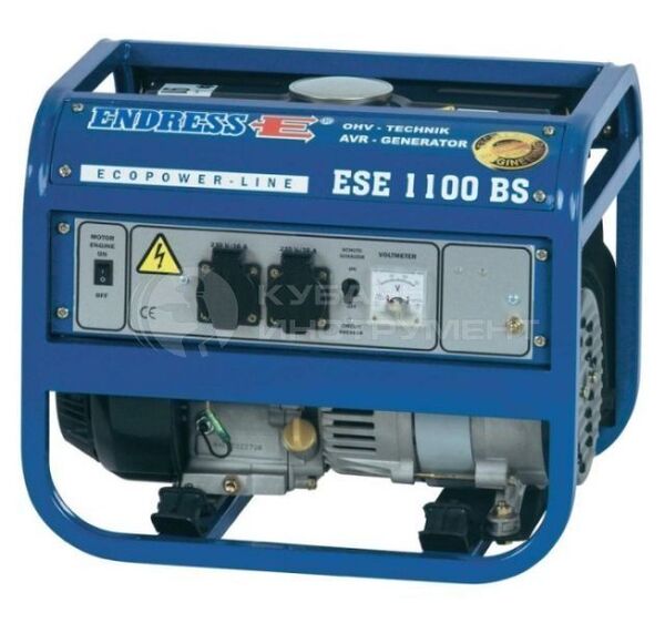 Генератор бензиновый Endress ESE 1100 BS