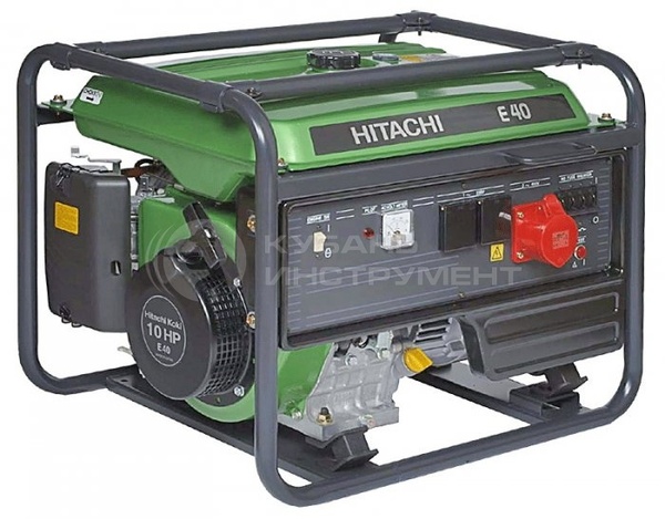 Генератор бензиновый Hitachi E 40 (3P)