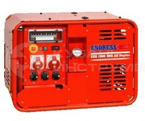 Генератор бензиновый Endress ESE 1306 DBG ES Duplex 113 006