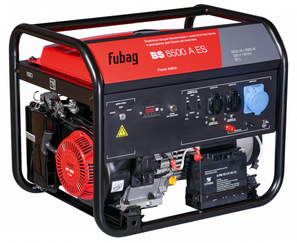 Генератор бензиновый Fubag BS 8500 A ES 838253