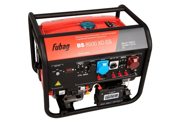 Генератор бензиновый Fubag BS 8500 XD ES 838255
