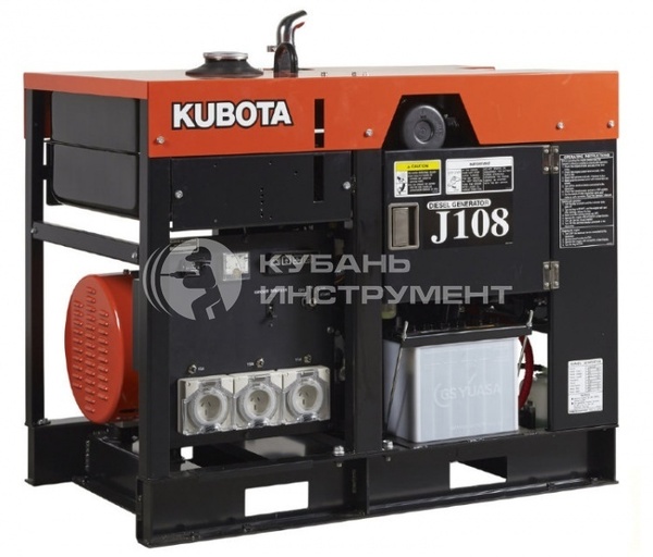 Генератор дизельный Kubota J 108 706733