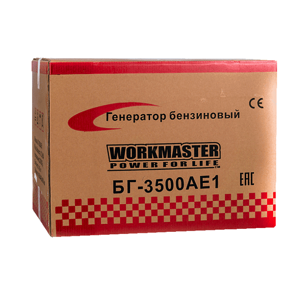 Генератор бензиновый Workmaster БГ-3500АE1