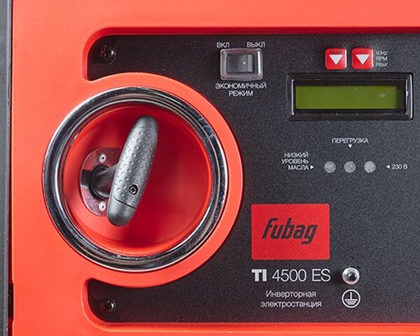 Генератор бензиновый инверторный Fubag TI 4500 ES в кожухе 431286