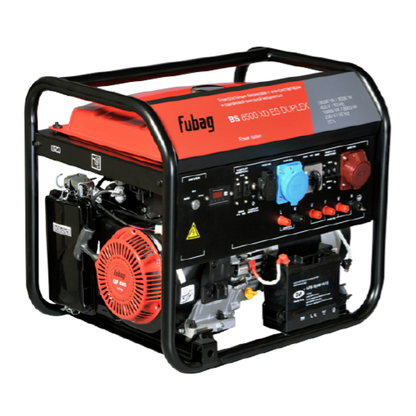 бензиновый генератор fubag bs 8500 xd es duplex 8500 вт Генератор бензиновый Fubag BS 8500 XD ES Duplex 641021 641090