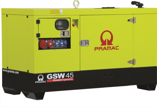 Генератор дизельный Pramac GSW 45 Y  в кожухе   ALT.M   ACP +PHS SU450TYAR07