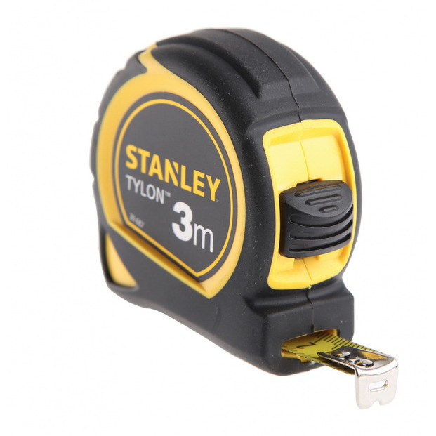 Рулетка Stanley Tylon 3м*13мм 0-30-687 stanley рулетка измерительная “stanley” 8м х 25мм б уп 1 30 457 шт