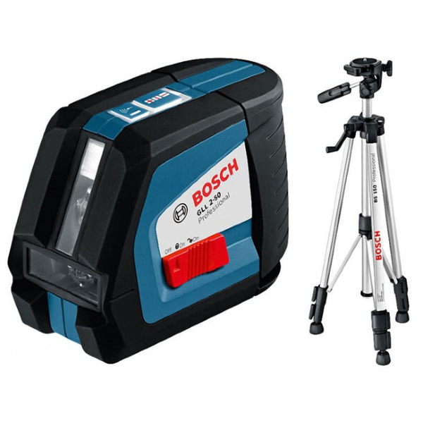 Нивелир лазерный Bosch GLL 2-50 + BT BS 150 0601063105 нивелир лазерный bosch gll 2 80 p bs 150