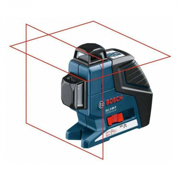 Нивелир лазерный Bosch GLL 2-80 + BM1 + LR2 + L-boxx 0601063209