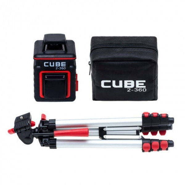 Нивелир лазерный ADA Cube 2-360 Professional Edition А00449 нивелир лазерный ada cube 2 360 а00449 professional edition 20 70м ±0 3 мм м 2х360°