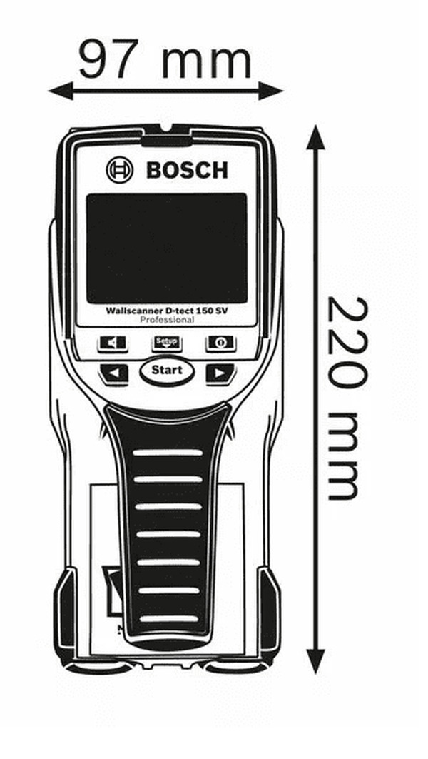 Детектор Bosch D-TECT 150 SV 0601010008