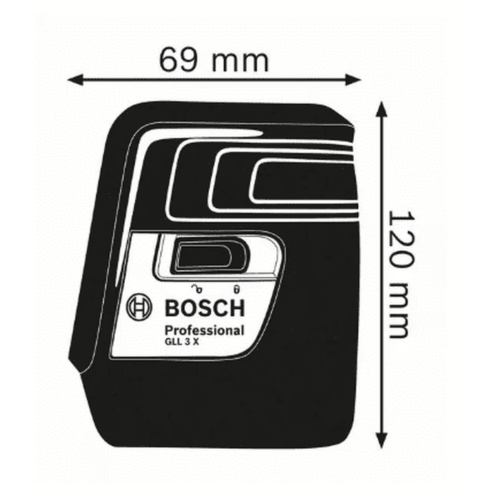 Нивелир лазерный Bosch GLL 3 X 0601063CJ0