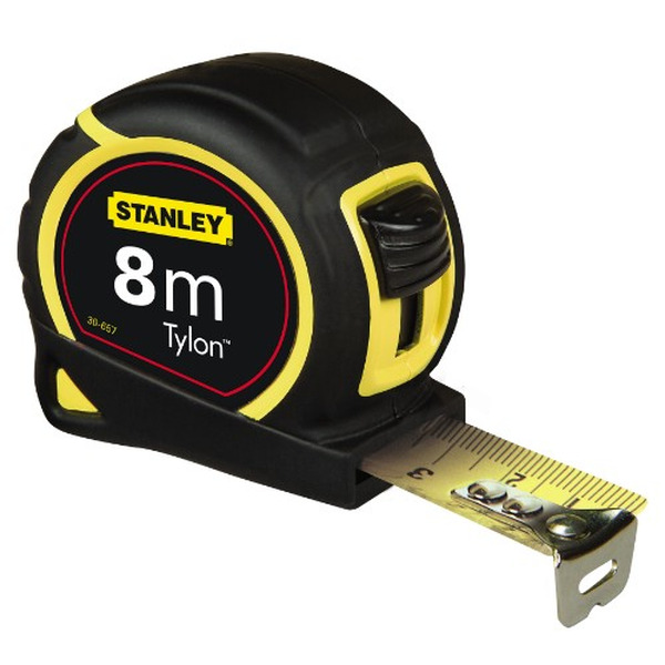 Рулетка Stanley Tylon 8м*25мм 0-30-657 stanley рулетка stanley tylon 3м 13мм 0 30 687