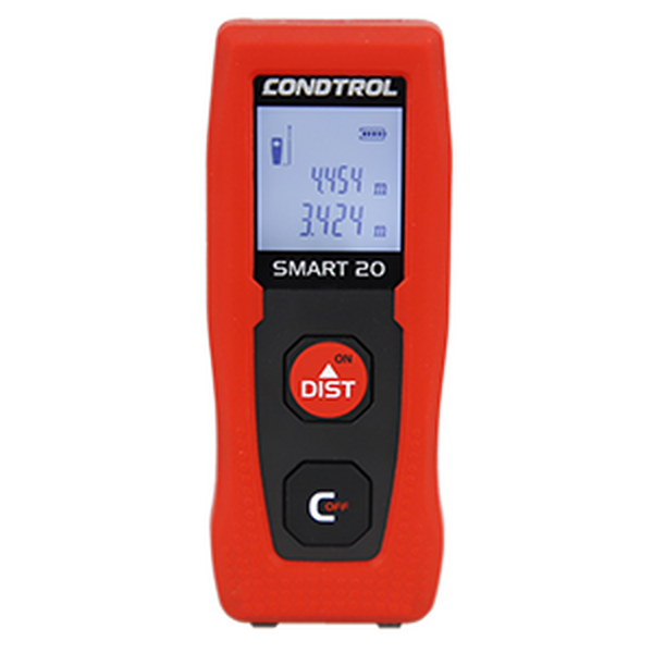 Дальномер лазерный Condtrol Smart 20 1-4-096 лазерный дальномер condtrol smart 20 1 4 096 0 2 20 м ±3 мм