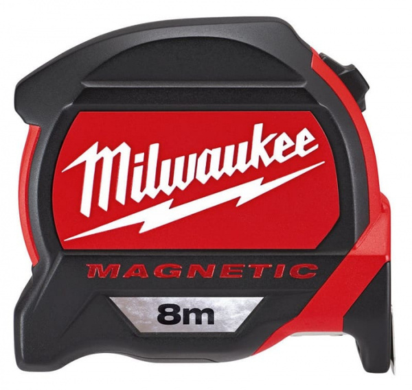 Рулетка Milwaukee Премиум 8м*27мм магн.зацеп 48227308