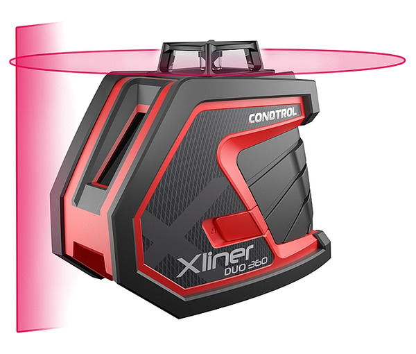Нивелир лазерный Condtrol XLiner Duo 360 и сканер проводки Wall set (подарок) 1-2-155