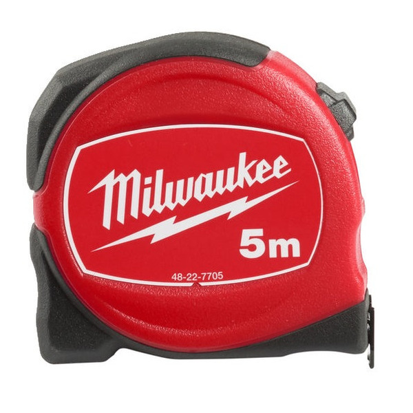 Рулетка Milwaukee Slim 5м*19мм 48227705 рулетка remoсolor remoray 5м 19мм 15 4 205