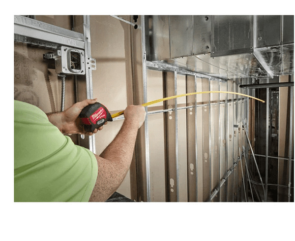 Milwaukee Stud II Magnetband - 8 Meter Maßband Nur Metrisch