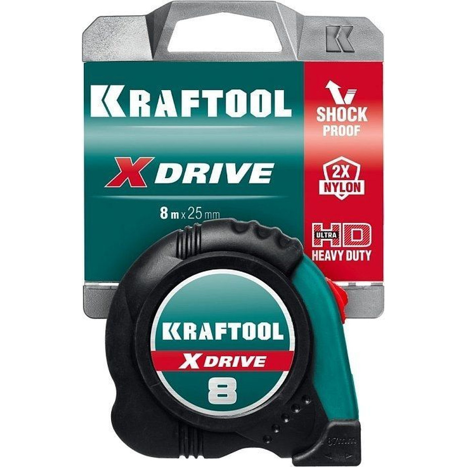 Рулетка Kraftool X-Drive 8м*25мм 34122-08_z02