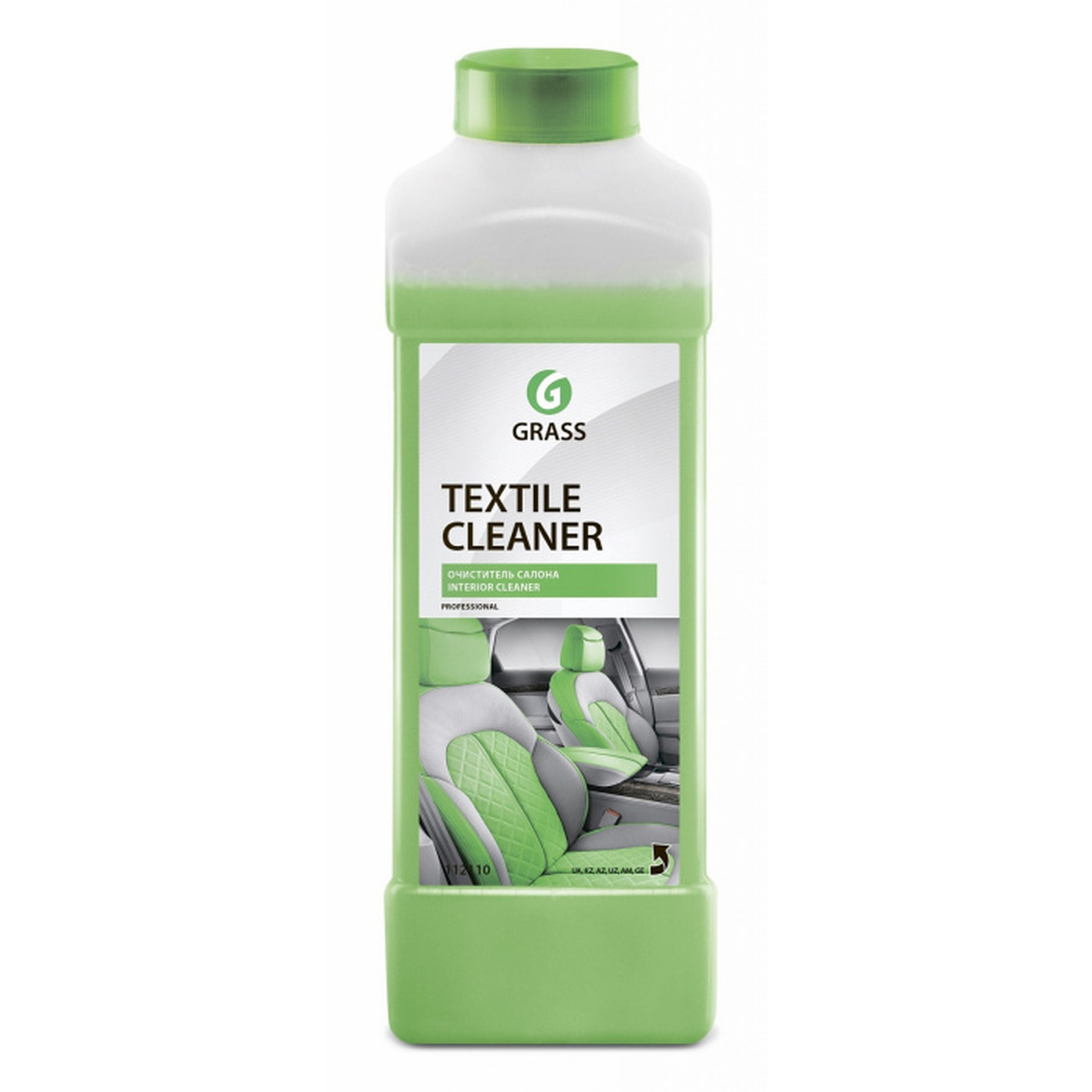 Очиститель салона Grass Textyle Cleaner концентрат 1кг 112110 очиститель салона grass universal cleaner флакон 0 6кг 110392
