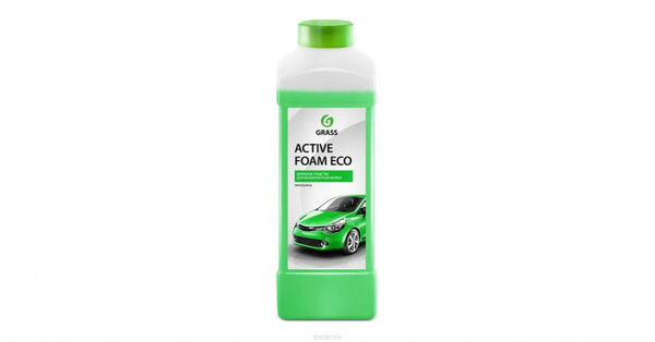 Средство для бесконтактной мойки Grass Бережная пена Active Foam Eco концентрат 1кг 113100