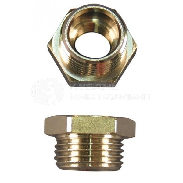 Переходник Elitech  3/8" папа - 1/4" мама  0704.004304