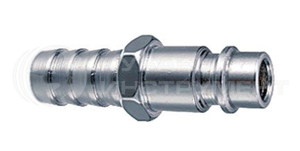 Разъемное соединение Fubag рапид (штуцер) елочка 6 мм с обжимным кольцом 6*11мм 180160