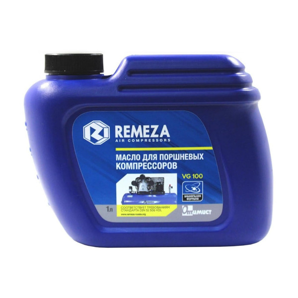 Масло компрессорное Remeza VG 100 1л 8101240 remeza масло компрессорное vg 100 2л 8101241