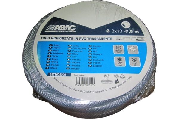 Шланг ПВХ ABAC 5м  8x13мм бс  776607  8973005026 