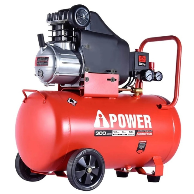 Компрессор A-iPower AC300/50D 50104 компрессор a ipower ac300 24d 50103