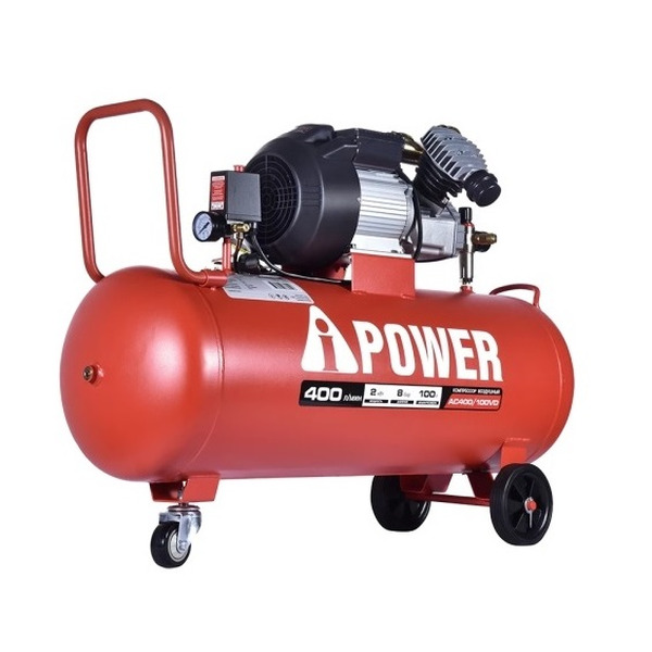 Компрессор A-iPower AC400/100VD 50106 компрессор a ipower ac300 24d 50103