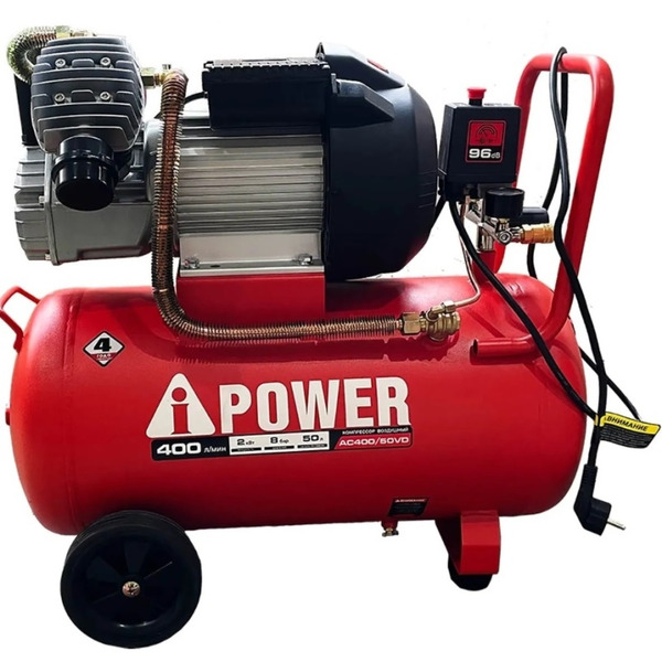 Компрессор A-iPower AC400/50VD 50105 компрессор a ipower ac400 50vd 50105