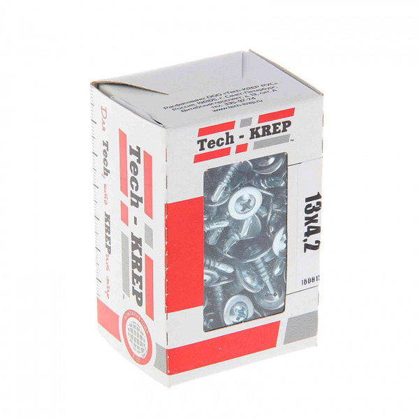 Саморез ШСММ св. 4,2х13 (200 шт) - коробка с ок. Tech-Krep 102148
