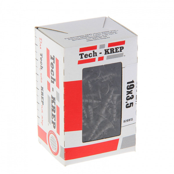 Саморез ШСГМ 3,5х19 (200 шт) - коробка с ок. Tech-Krep 102128