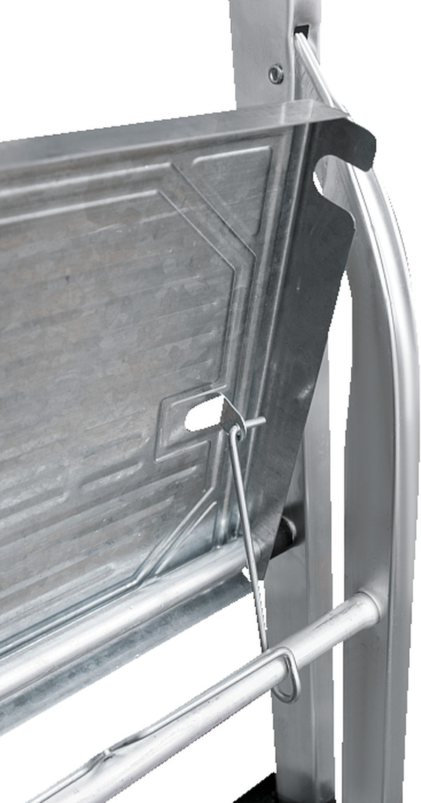 Стремянка алюминиевая с лотком-органайзером, ступень 130 мм, 1*3 1118103