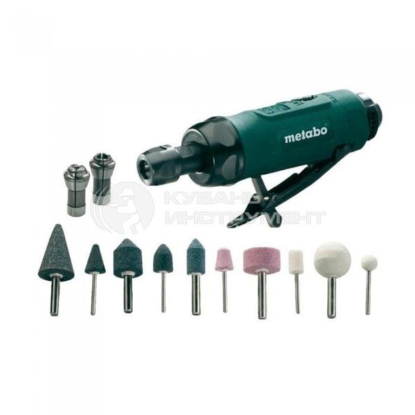 Пневмопрямошлифовальная машина Metabo DG 25 Set 604116500