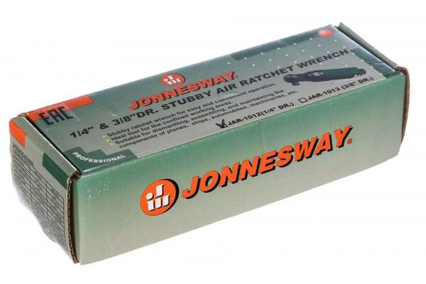 Трещотка пневматическая Jonnesway укороченная JAR-1012 1/4"DR 230 об/мин., 40 Нм 48489
