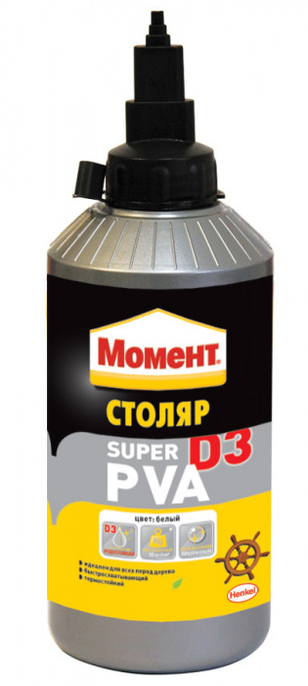 Клей Момент Супер ПВА D3   750гр;9шт  728120