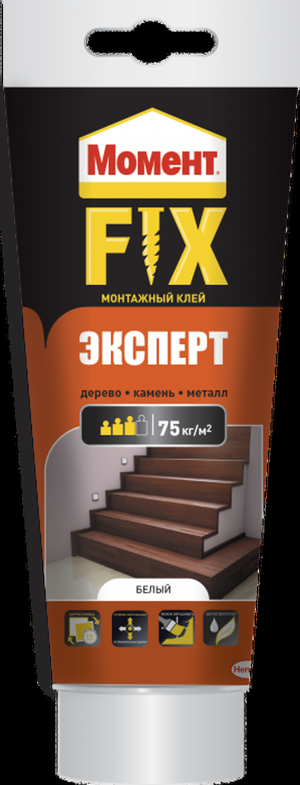 Клей Момент Монтаж  FIX  Эксперт  250гр;12шт  2353533