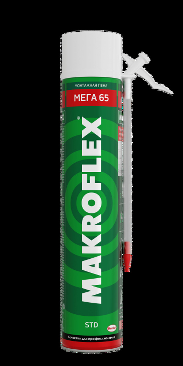 Пена монтажная Makroflex Мега 65 СТД  800мл;16шт  2598465