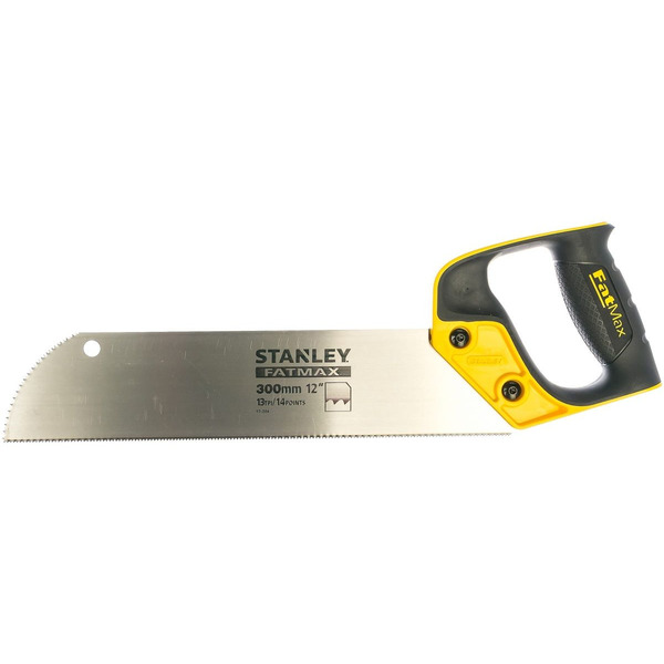 Ножовка по дереву Stanley Fatmax 13*350мм 2-17-204 stanley ножовка по гипсокартону stanley fatmax 7 302мм 0 20 556