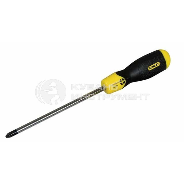 Отвертка Stanley Cushion Grip PZ1*75мм 0-64-955 stanley отвертка cushion grip под прямой шлиц 6 5 х 45мм 0 64 917