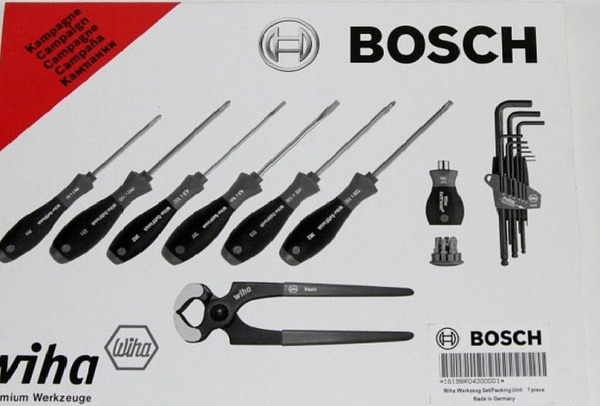 Набор инструмента Bosch Wiha/WoCa 1619BR0400