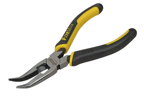Длинногубцы Stanley FatMax 160мм изогнутые 0-89-871