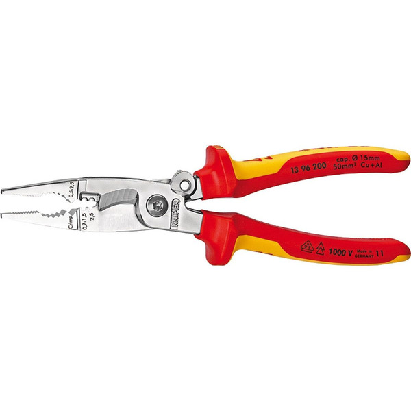 Стриппер Knipex Elektro-Installationszange KN-1396200 стриппер для зачистки проводов knipex kn 1386200 210 мм