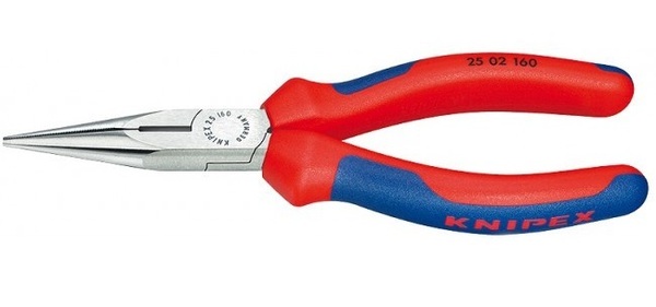 Длинногубцы Knipex Flachrundzange Mit Schneide KN-2502160