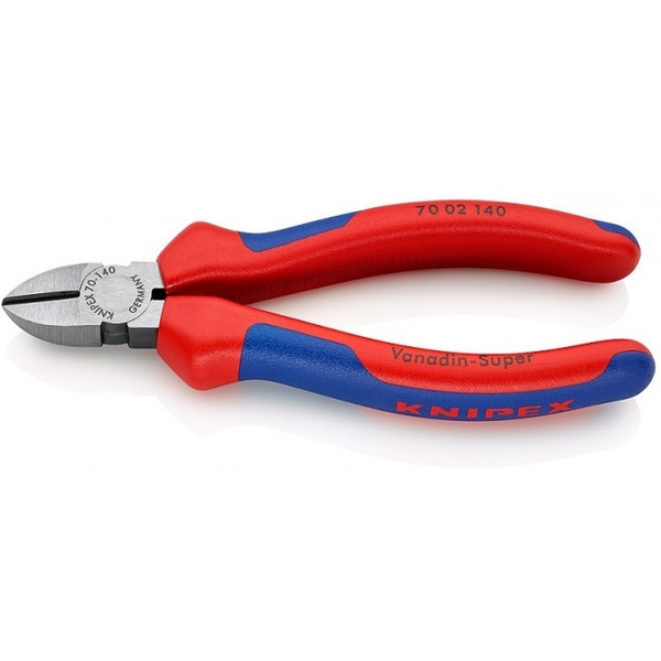 Бокорезы Knipex Seitenschneider 140мм двухкомп KN-7002140 бокорезы knipex l 140 мм kn 7002140